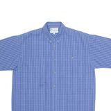 COLUMBIA Mens Shirt Blue Check XL