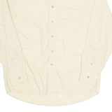 MCGREGOR Mens Plain Shirt Beige 90s Long Sleeve M