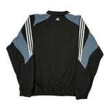 Adidas Track Jacket - XL Blue Polyester