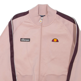 ELLESSE Cropped Womens Track Jacket Pink UK 14