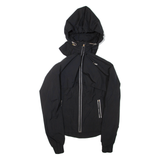 REEBOK Mens Track Jacket Black Hooded M