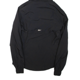 REEBOK Mens Track Jacket Black Hooded M