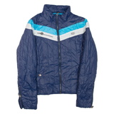 DIESEL Womens Quilted Jacket Blue M