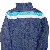 DIESEL Womens Quilted Jacket Blue M