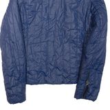 DIESEL Womens Quilted Jacket Blue M