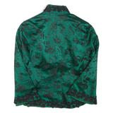 Lightweight Womens Jacket Green Floral M