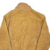 Mens Jacket Brown Leather L