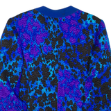 Lightweight Womens Jacket Blue Crazy Pattern L