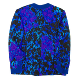 Lightweight Womens Jacket Blue Crazy Pattern L