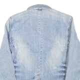 TOMMY HILFIGER Womens Denim Jacket Blue L
