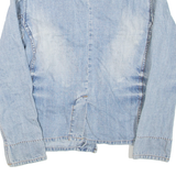 TOMMY HILFIGER Womens Denim Jacket Blue L