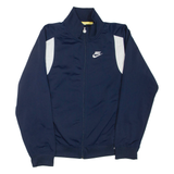 NIKE Mens Track Jacket Blue L