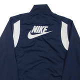 NIKE Mens Track Jacket Blue L