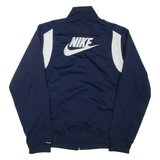NIKE Mens Track Jacket Blue L