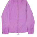 COLUMBIA Womens Jacket Purple Hooded L