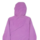 COLUMBIA Womens Jacket Purple Hooded L