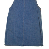 ERIKA CLASSICS Womens Day Dress Blue Denim Sleeveless Short M