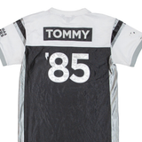 TOMMY HILFIGER X NFL Las Vegas Raiders Womens T-Shirt Dress Black Knee Length M