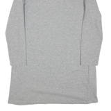DKNY Womens Day Dress Grey Long Sleeve Knee Length L