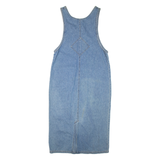 DENIM & CO Womens Shift Dress Blue Denim Sleeveless Midi M