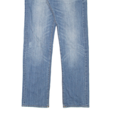 U.S POLO ASSN. Mens Jeans Blue Regular Straight Stone Wash W31 L32