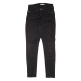 LEVI'S Curvy Womens Jeans Black Slim Skinny W29 L32