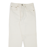 TORERO Womens Jeans Cream Regular Tapered W29 L28