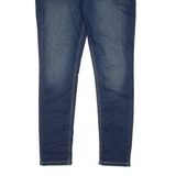LEVI'S Low Rise Womens Jeans Blue Slim Skinny Stone Wash W30 L32