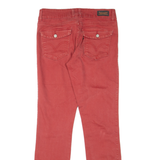 LEVI'S Mid Rise Womens Jeans Red Slim Skinny W29 L30