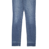 LEVI'S 712 Womens Jeans Blue Slim Straight Stone Wash W26 L32