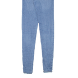 LEVI'S Mile High BIG E Womens Jeans Blue Slim Skinny Stone Wash W24 L32