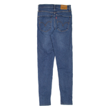 LEVI'S Mile High BIG E Womens Jeans Blue Slim Skinny Stone Wash W27 L28
