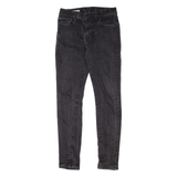 LEVI'S Taper BIG E Mens Jeans Black Slim Skinny W27 L30