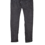 LEVI'S Taper BIG E Mens Jeans Black Slim Skinny W27 L30