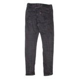 LEVI'S Taper BIG E Mens Jeans Black Slim Skinny W27 L30