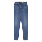 LEVI'S Mile High BIG E Womens Jeans Blue Slim Skinny Stone Wash W27 L32