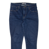 LEVI'S 721 High Rise Womens Jeans Blue Slim Skinny W31 L26