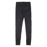 LEVI'S 710 Womens Jeans Black Slim Skinny W27 L30