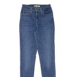 LEVI'S 721 High Rise Womens Jeans Blue Slim Skinny W26 L32