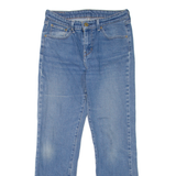 LEVI'S Womens Jeans Blue Regular Straight Stone Wash W27 L27