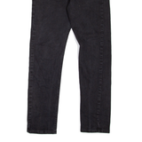 LEVI'S 502 Jeans Mens Black Regular Tapered W28 L27