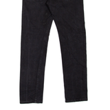 LEVI'S 502 Jeans Mens Black Regular Tapered W28 L27