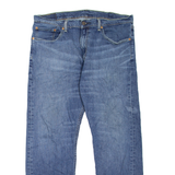 LEVI'S 505 Jeans Mens Blue Regular Straight Stone Wash W38 L30