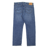 LEVI'S 505 Jeans Mens Blue Regular Straight Stone Wash W38 L30