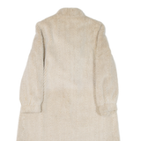 JOLLIPEL Womens Overcoat Coat Beige S