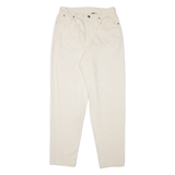 LIZWEAR Womens Jeans Beige Regular Mom W29 L31