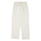 J. GALT Womens Jeans Cream Regular Straight W24 L27