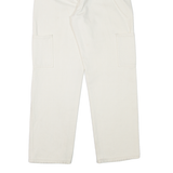 J. GALT Womens Jeans Cream Regular Straight W24 L27
