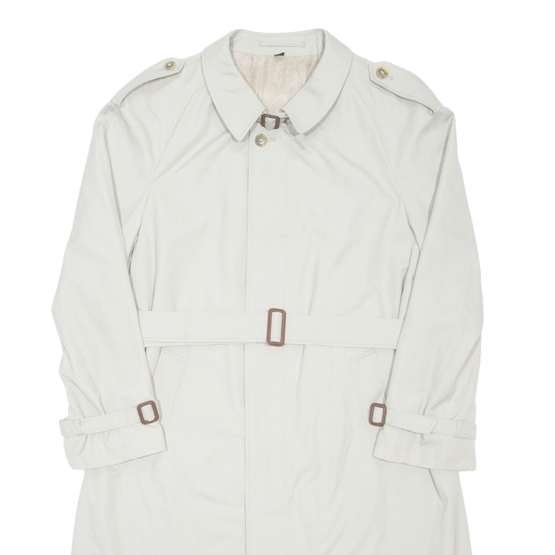 & OTHER STORIES Belted Mens Trench Coat Beige L