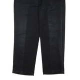 DICKIES Mens Trousers Black Regular Straight W38 L30